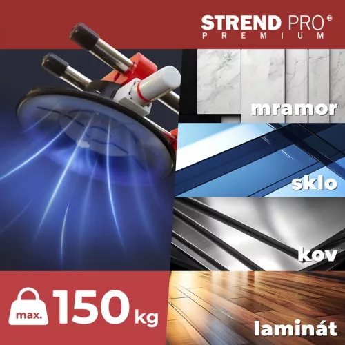 Strend Pro tapadókorongos szintezőeszköz csempékhez és padlóburkolatokhoz, max.150 kg