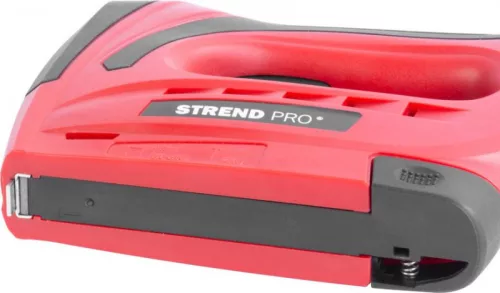 Strend Pro tűzőgép 3,6 V, Li-ion, kapcsok 6-10 mm, szegek 10 mm