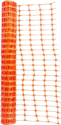 Strend Pro narancssárga műanyag jelölőháló 85 X 30 mm, 1 X 50 m, 80 g/m2