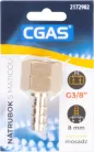 CGAS balmenetes hollander, egyirányú, G3/8