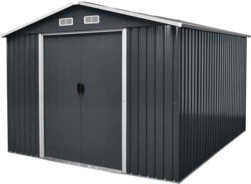 Strend Pro kerti fém tároló, antracit, 301x303x214 cm