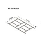Strend Pro padlószerkezet 2172912-höz, 102x217 cm