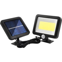    Strend Pro szolár LED lámpa mozgásérzékelővel, 180 lm, 15 X 12,7 X 5 cm