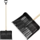 Strend Pro M0 PVC hólapát, fém él, fa nyéllel, 400x310 mm