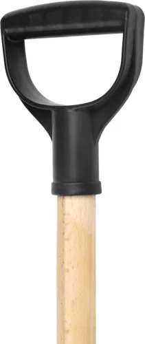 Strend Pro M0 PVC hólapát, fém él, fa nyéllel, 400x310 mm