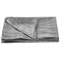 Strend Pro takaróponyva 100 g / m² 5 X 6 m, ezüst