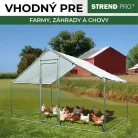 Strend Pro baromfi ketrec tetővel 3 X 2 X 2 méter
