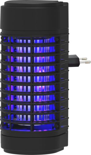 Strend Pro elektromos szúnyog és rovarcsapda konnektorba dugható, 4x UV és LED lámpa
