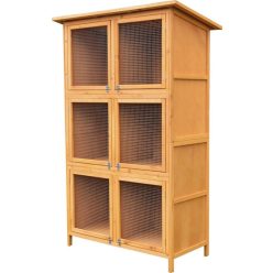 Strend Pro nyúlketrec tetővel,116x60x180 cm