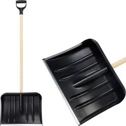   Strend Pro PVC hólapát, fém él, fa nyéllel, 435x330 mm értékcsökkentett