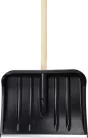 Strend Pro PVC hólapát, fém él, fa nyéllel, 435x330 mm értékcsökkentett