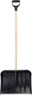 Strend Pro PVC hólapát, fém él, fa nyéllel, 435x330 mm értékcsökkentett