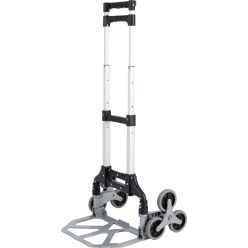   Strend Pro lépcsőjáró kézikocsi, teleszkópos nyéllel, összecsukható, max. 80 kg