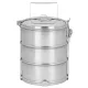 MagicHome ételhordó, rozsdamentes acél, 3x 1200 ml,