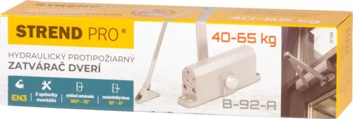 Strend Pro ajtócsukó, 40-65 kg, EN3, hidraulikus tűzálló