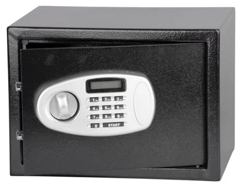 Safewell EBD25, széf elektronikus nyitással, LCD kijelző, 250x350x250 mm