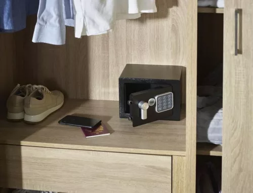 Yale széf mini ,fekete