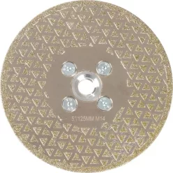   Strend Pro Premium, vágó és csiszoló, kétoldalas,125 mm, M14,