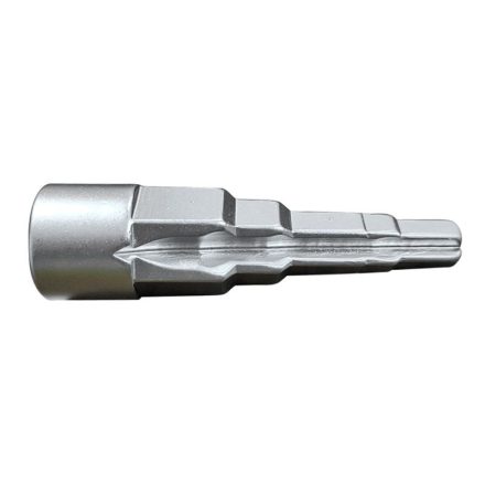 Strend Pro univerzális radiátorszelep kulcs, 10-12-13-16-20 mm-es osztással, 1/2"-os racsnihoz