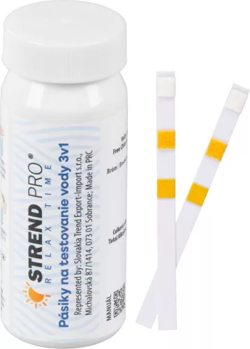 Strend Pro vízelemző,3 az 1-ben, pH, klór, lúgosság