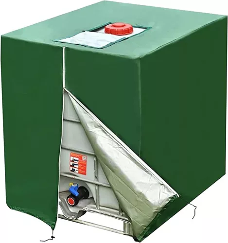Strend Pro takaró ponyva IBC tartályhoz,116X120X100 mm, zöld