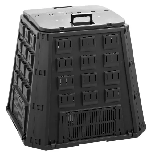 Komposztáló EVOBLACK, 420 liter, fekete