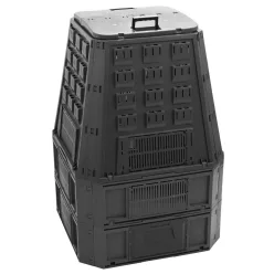 Komposztáló EVOBLACK, 850 liter, fekete