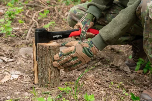 Strend Pro Camo munkavédelmi kesztyű, 11 / XXL