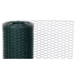 kerites_garden_hex_pvc_10002009_mm_zold_ral_6005_hatszogletu_allattarto_csomag_25_m