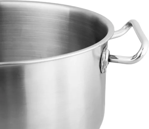 MagicHome Chloe lábas, 16 cm, 1,5 liter, üvegfedővel, rozsdamentes acél