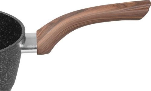 MagicHome Black Marble Line, lábas üvegfedővel, 16 cm