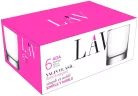 Strend Pro Ada, LAV, üvegpohár whiskyhez, 320 ml, 79 x 93 mm, 6 db - os csomag