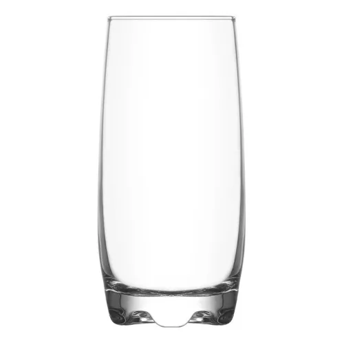 Strend Pro Adora, LAV, üvegpohár vízhez, 390 ml, 61 x 145 mm,  6 db - os csomag