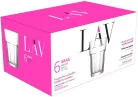 Strend Pro Aras, LAV, üvegpohár, likőrhöz, párlathoz, 45 ml, 49 x 56 mm, 6 db - os csomag