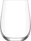 Strend Pro Gaia LAV üvegpohár vízhez 475 ml, 70 x 111 mm, 6 db - os csomag