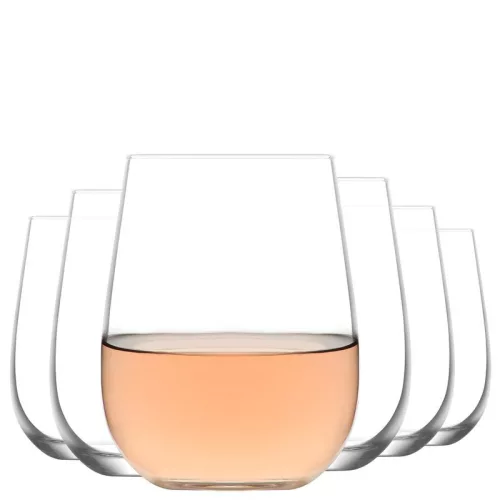 Strend Pro Gaia LAV üvegpohár vízhez 475 ml, 70 x 111 mm, 6 db - os csomag