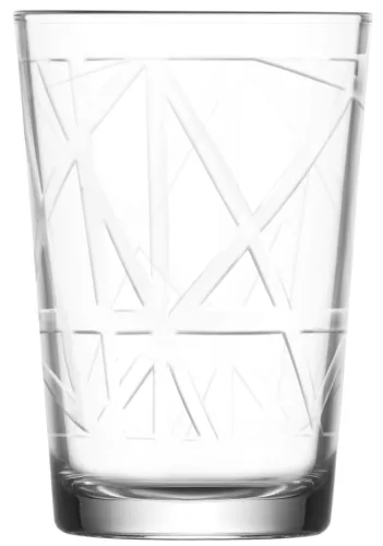 Strend Pro Line, LAV, üvegpohár vízhez, 205 ml, 68 x 99 mm, 6 db - os csomag