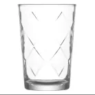 Strend Pro Mevsim, LAV, üvegpohár vízhez, 205 ml, 68 x 99 mm, 6 db - os csomag