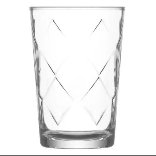 Strend Pro Mevsim, LAV, üvegpohár vízhez, 205 ml, 68 x 99 mm, 6 db - os csomag