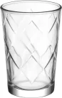 Strend Pro Mevsim, LAV, üvegpohár vízhez, 205 ml, 68 x 99 mm, 6 db - os csomag