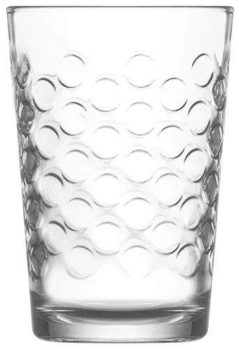 Strend Pro Sedef, LAV, üvegpohár vízhez, 205 ml, 68 x 99 mm, 6 db - os csomag