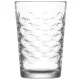 Strend Pro Sedef, LAV, üvegpohár vízhez, 205 ml, 68 x 99 mm, 6 db - os csomag