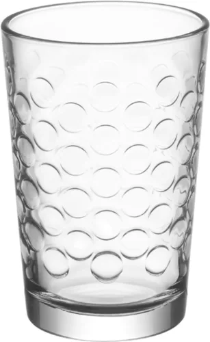 Strend Pro Sedef, LAV, üvegpohár vízhez, 205 ml, 68 x 99 mm, 6 db - os csomag