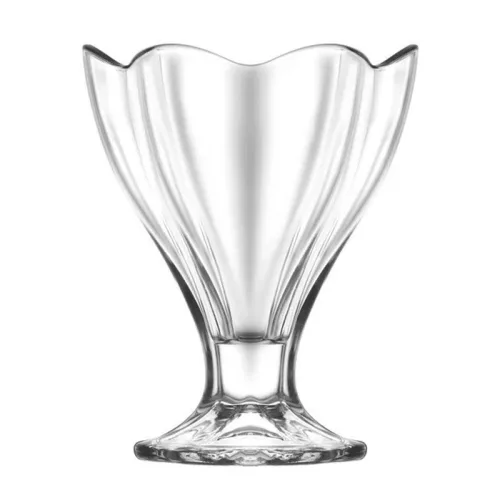 Strend Pro Liliom pohár, LAV, fagylalthoz és desszerthez, 250 ml, 6 db-os csomag.