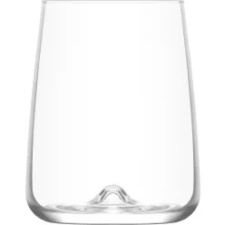   Strend Pro Terra pohár, LAV, üveg, vízhez, 360 ml, 6 db-os csomag.