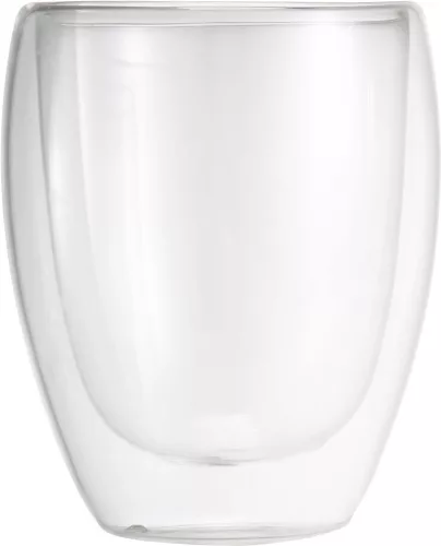 MagicHome Cappuccino kávé, teáscsésze, duplafalú termosz, 290 ml, 2 db-os csomag