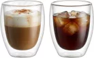 MagicHome Cappuccino kávé, teáscsésze, duplafalú termosz, 290 ml, 2 db-os csomag