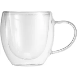  MagicHome Lungo kávés,teás bögre, duplafalú termosz, 190 ml, 2 db-os csomag