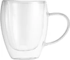 MagicHome Cappuccino kávés,teás bögre, duplafalú termosz, 280 ml, 2 db-os csomag