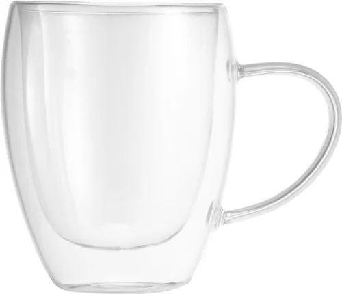 MagicHome Cappuccino kávés,teás bögre, duplafalú termosz, 280 ml, 2 db-os csomag